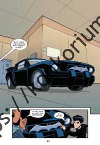 Batman car from the Batman: Overdrive Comics (برای مشاهده در اندازه واقعی روی عکس کلیک کنید)