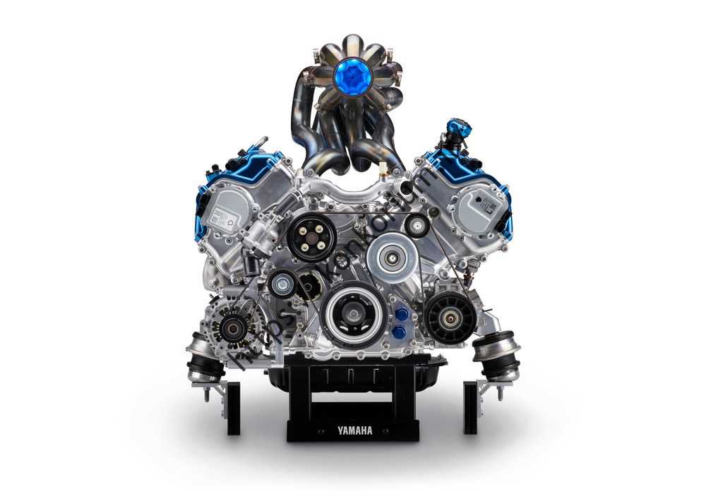 موتور هیدروژنی تویوتا و یاماها V8