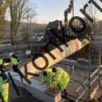 راهی برای بازیافت قطعات صنعتی: ایرلند پل هایی با قطعات استفاده نشده توربین بادی ساخت