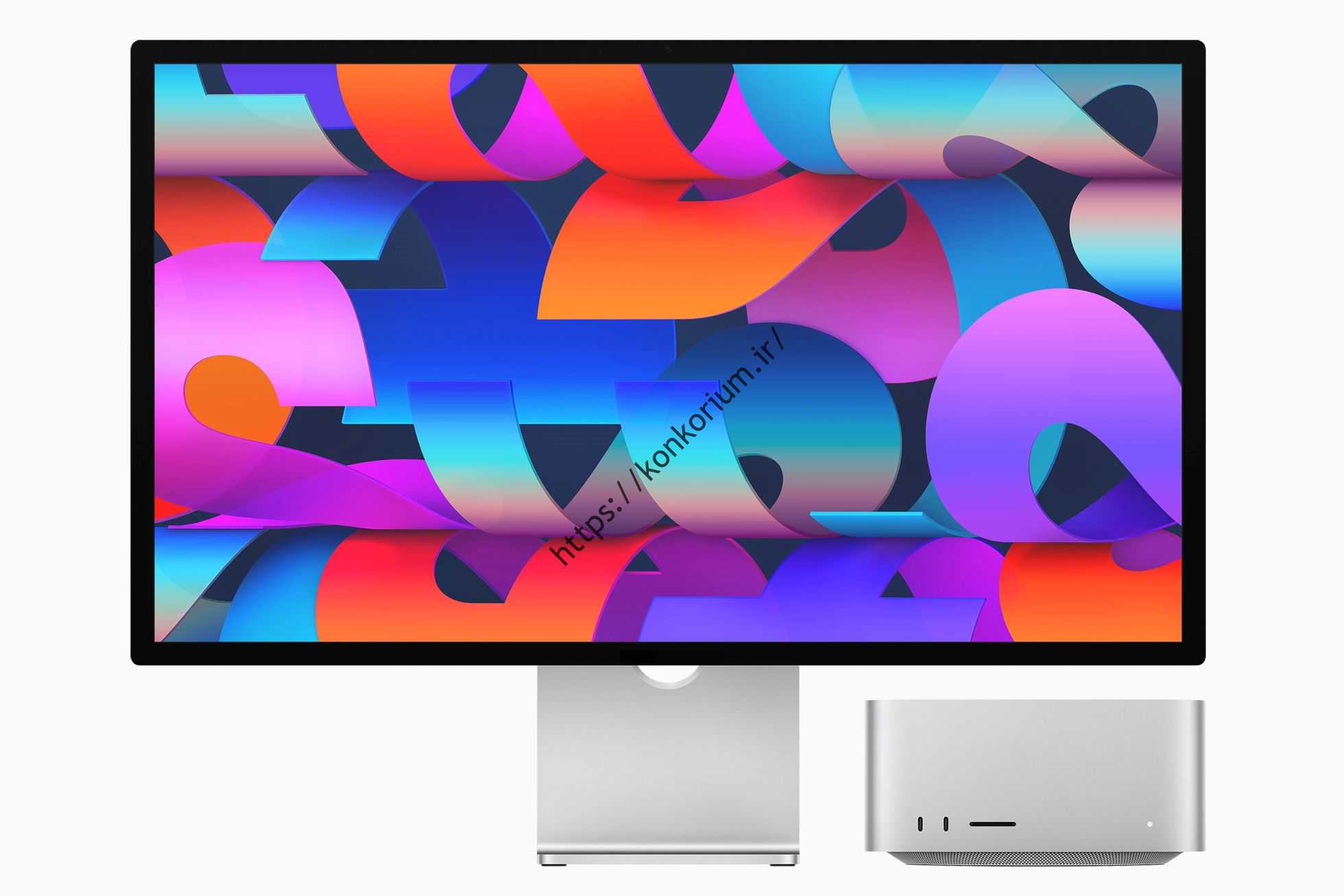 Mac Studio و Display Studio با هم
